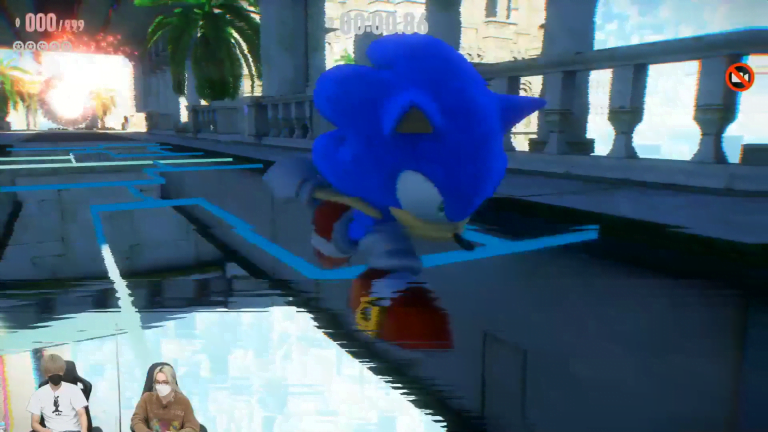 Read more about the article Direct Feed Footage of Sonic Frontiers Shows First Ingame Cutscene and a Cyber Space Stage