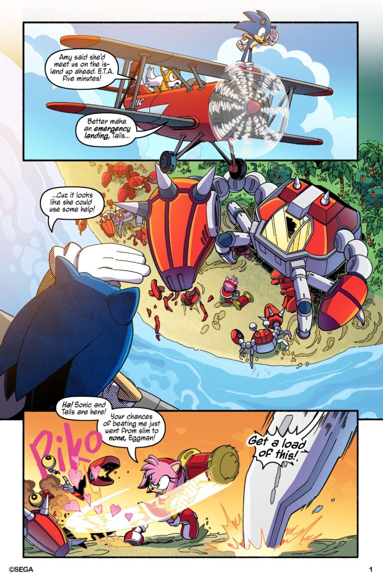 Read more about the article Part 1 of Sonic Frontiers Prequel Comic Released!