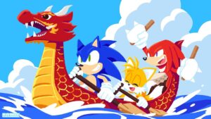 Read more about the article Sonic Channel Releases Second Illustration Depicting Sonic on a Journey Through Asia!