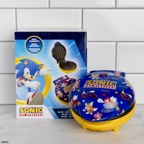 Read more about the article Uncanny Brands Reveals Mini Sonic the Hedgehog Waffle Maker – Available Now for Pre-order