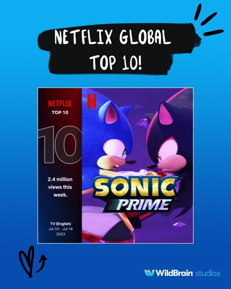Read more about the article Sonic Prime Returns to Netflix Global Top 10 After Second Season Debut