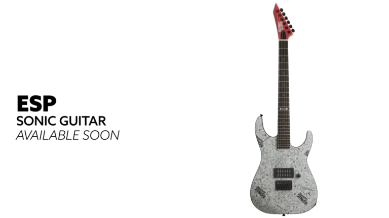 Read more about the article ESP announces New Classic Sonic Themed Guitar