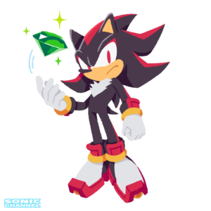 Read more about the article New Sonic Channel Illustration: Shadow and His Chaos Emerald