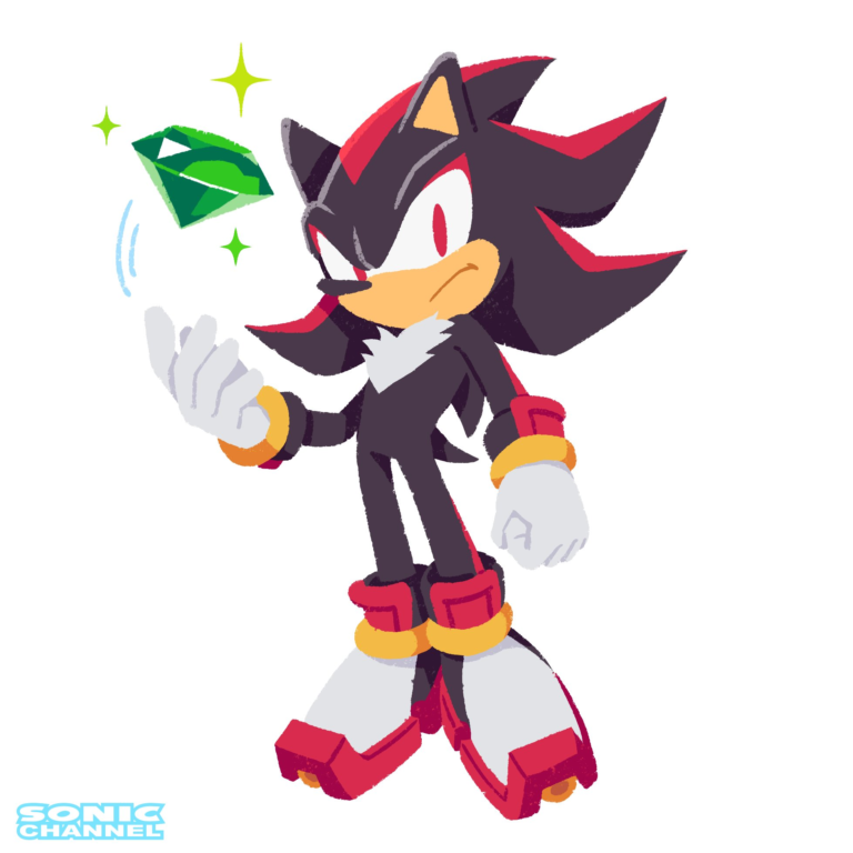 Read more about the article New Sonic Channel Illustration: Shadow and His Chaos Emerald