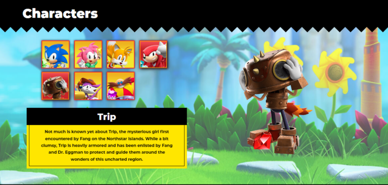 Read more about the article Sonic Superstars Website Updated With Character Bios and New Artwork