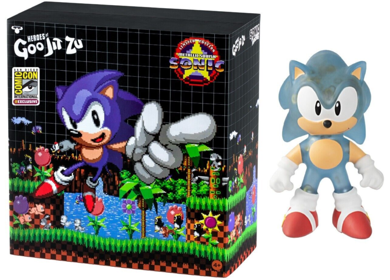 Read more about the article Moose Toys Releasing Sonic the Hedgehog Ultra Metallic Goo-Jit-Zu Exclusive to Sand Diego Comic-Con 2023