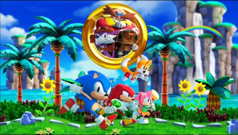 Read more about the article New Sonic Superstars Key Art Surfaces With Eggman, Fang and Trip