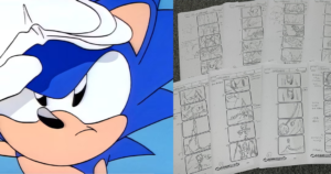 Read more about the article Naoto Ohshima Shares Never Before Seen Sonic CD Opening Cutscene Storyboards