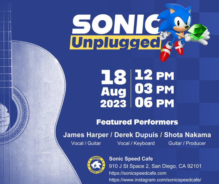Read more about the article Sonic Speed Café Now Open Until August 31 With Acoustic Sonic Symphony Performances on August 18