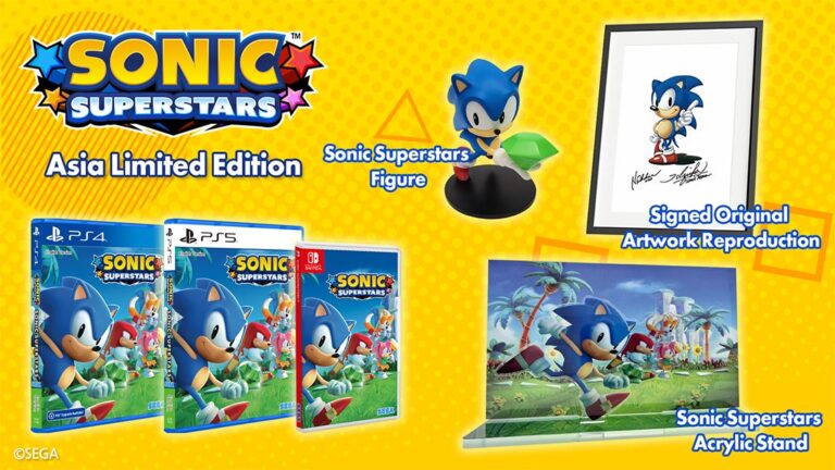 Read more about the article UPDATED: Japan and Other Asian Territories Will Have Exclusive Sonic Superstars Collectors Editions, New Screenshots