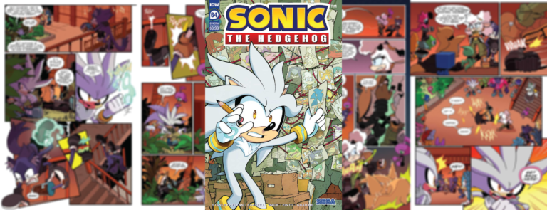 Four New Preview Pages Released for IDW Sonic the Hedgehog #64