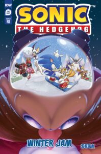 Sonic the Hedgehog: Winter Jam Retail Incentive Cover R1:25 Released