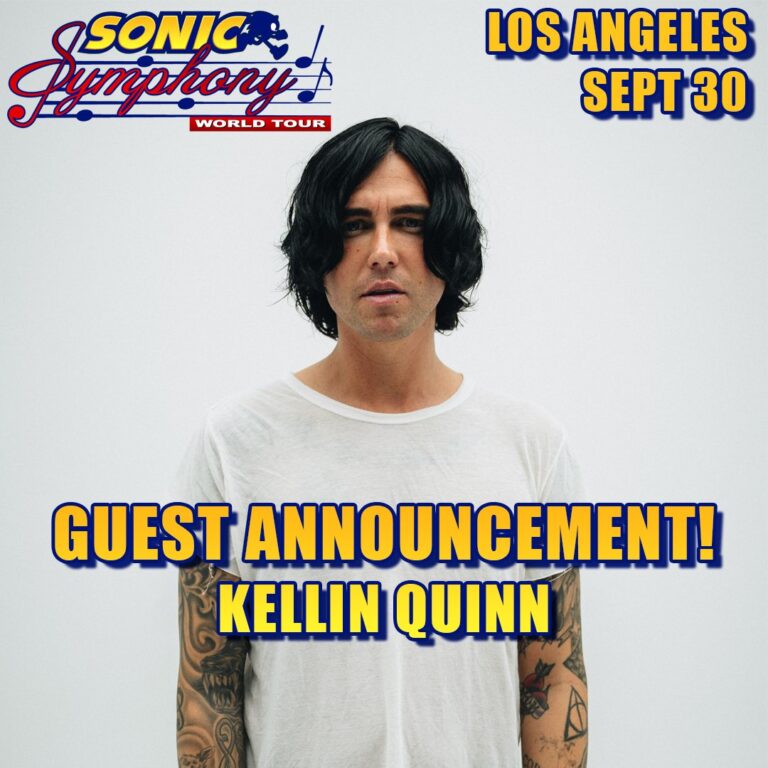 Kellin Quinn Will Be a Guest Artist at the Sonic Symphony's Los Angeles Show on September 30th