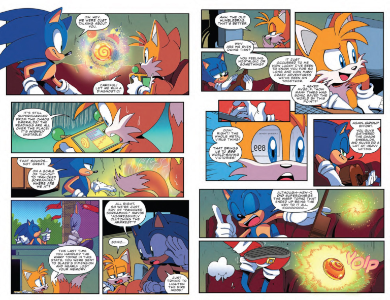 Two More Page Previews Released For Sonic the Hedgehog's 900th Adventure