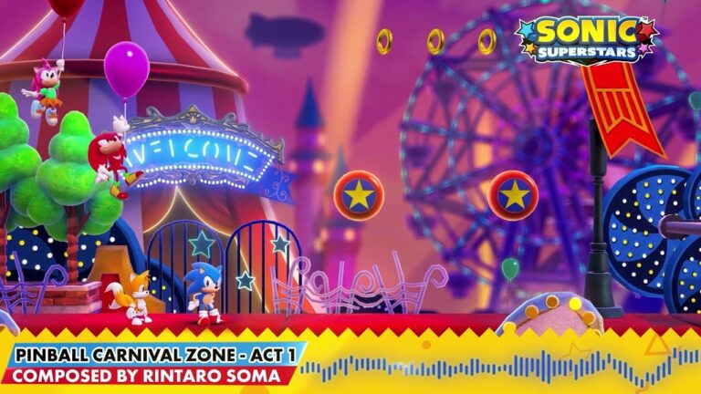 Read more about the article Sonic Superstars’ Pinball Carnival Act 1 Music Officially Released