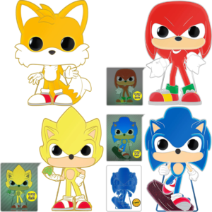 Sonic the Hedgehog Funko Pop! Pins Available for Pre-Order