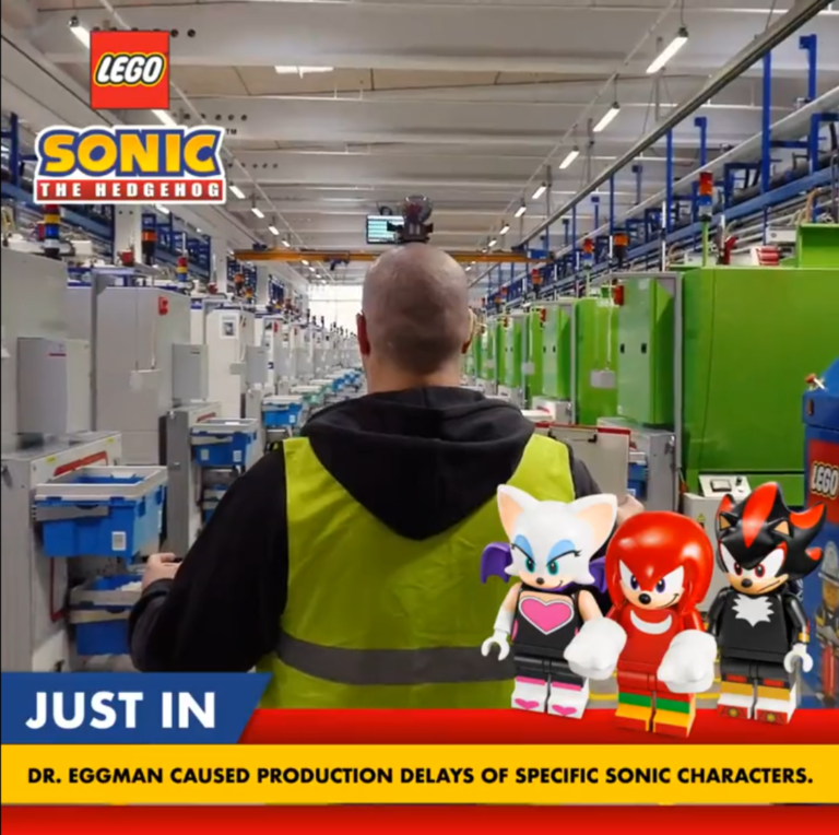 LEGO Group Teases New Rouge, Knuckles and Shadow the Hedgehog Sets