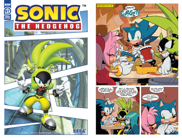 IDW Sonic the Hedgehog #67 - Page Preview, Covers and Solicitation Released