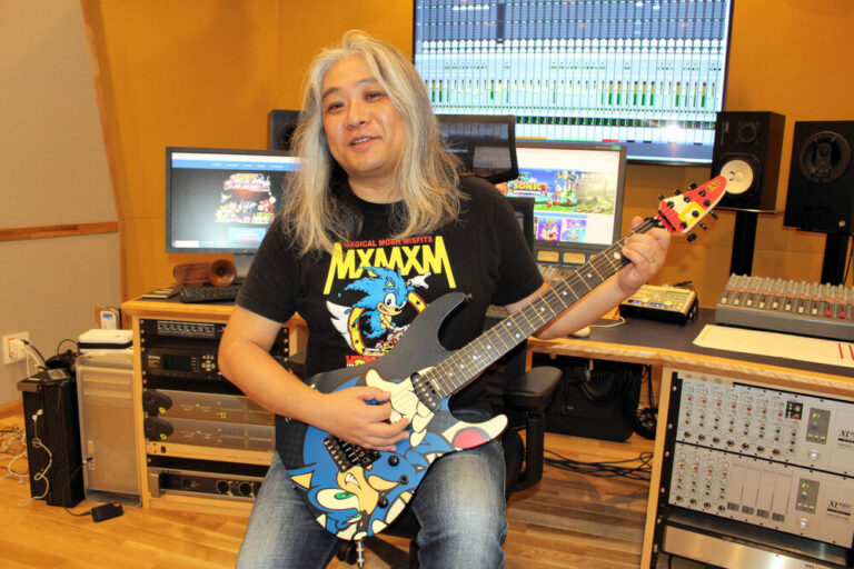 Translation: Sega's Jun Senoue (53), Who Creates Music for the Popular Game "Sonic," is from Matsushima, Miyagi, and Always Keeps the Earthquake Disaster in the Back of His Mind .