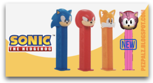 Classic Amy Joining Classic Sonic Line of PEZ Dispensers