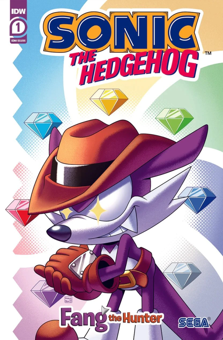 Sonic the Hedgehog: Fang the Hunter Miniseries - New Covers, Previews and Solicitations