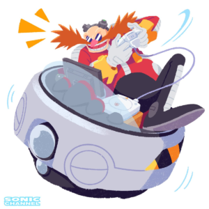 Sonic Channel Commemorative Illustration: Eggman's Dreamcast