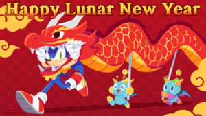 Sonic Channel Illustration: Happy Lunar New Year!