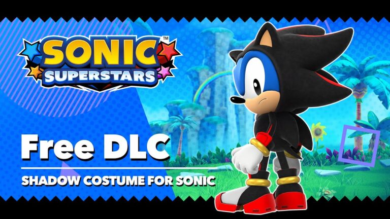 Sonic Superstars Shadow Costume for Sonic Now Available