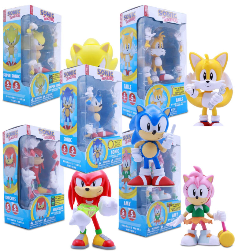 Just Toys Releases Series 2 of Sonic the Hedgehog Buildable Figures