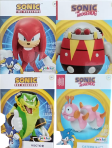 New JAKKS Pacific 2.5” Checklane Wave Leaked With New Eggrobo, Vector and Caterkiller Figure and Modern Knuckles Variant