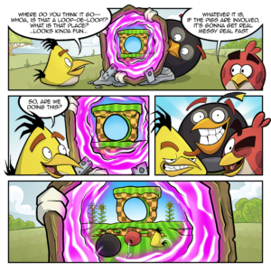 Read more about the article Official Angry Birds Social Media Accounts Release New Sonic Event Themed Webcomic