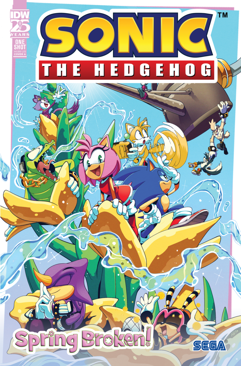 IDW Sonic the Hedgehog: Spring Broken Cover A Released, Delayed to June 5 2024