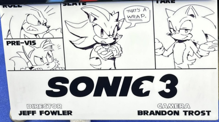 Sonic Movie 3 Filming Finished, New Artwork Shown