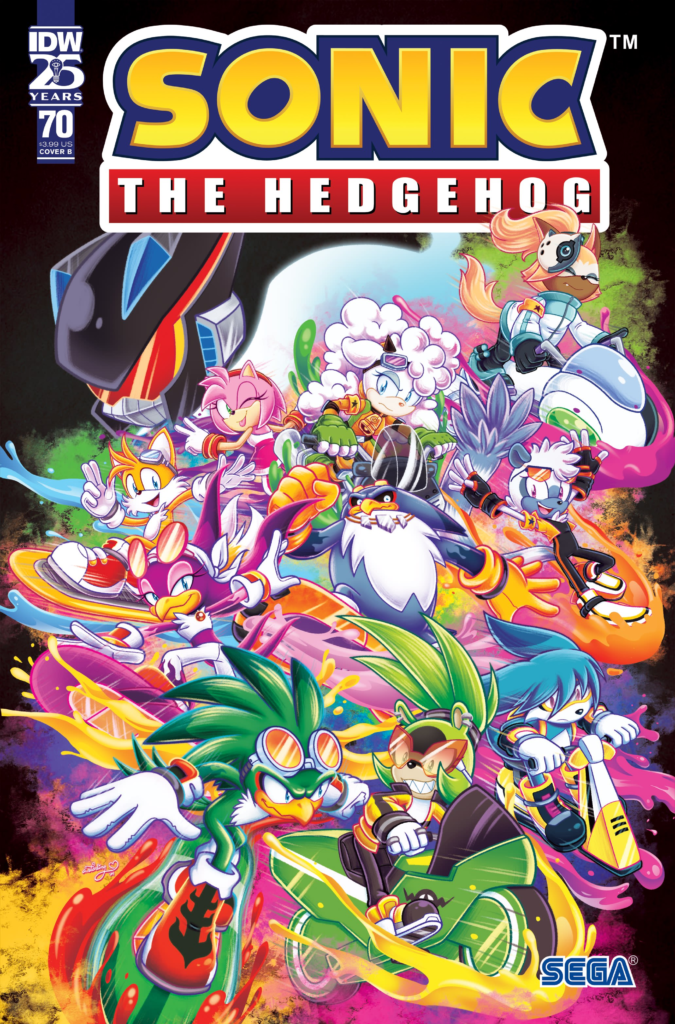 IDW Sonic the Hedgehog Issue 71 Cover A, RI, and Solicitation Released ...
