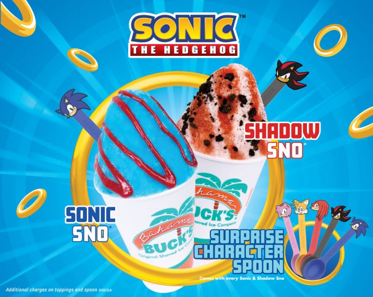 Read more about the article Sonic the Hedgehog Speeds Into Bahama Buck’s 