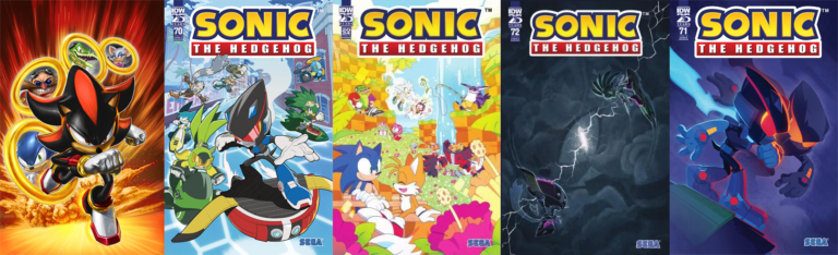 IDW Sonic the Hedgehog: Annual 2024, Issue 69, 70, 71 and 72 Covers and Solicitations Released