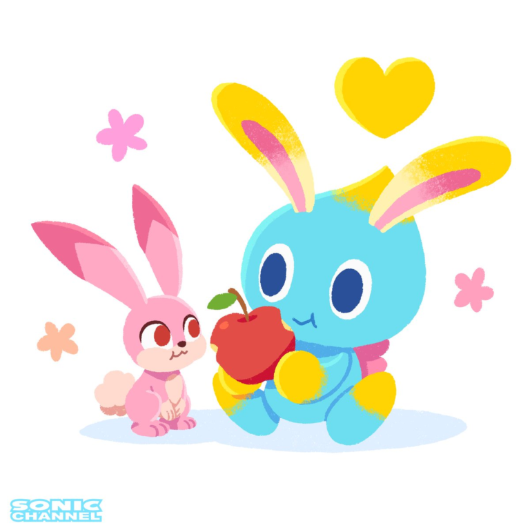 Read more about the article Sonic Channel Commemorative Illustration: Chao in Training