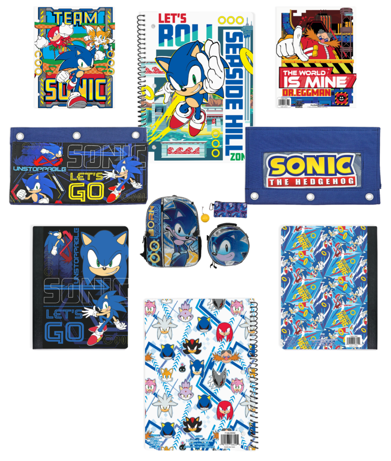 Sonic the Hedgehog School Supplies Now Available on OfficeMax