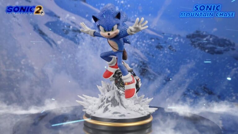 Read more about the article First 4 Figures Announces Sonic The Hedgehog 2 – SONIC MOUNTAIN CHASE Resin Statue For Pre-Order