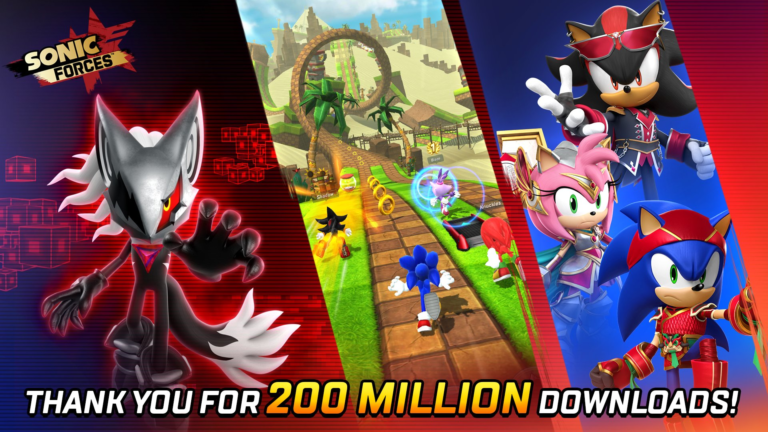 Read more about the article Sonic Forces: Speed Battle Reaches 200 Million Downloads