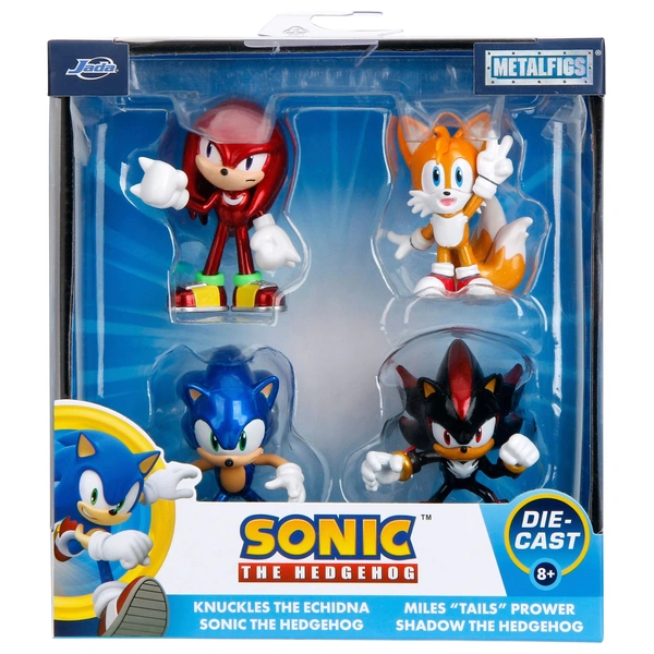 Read more about the article Sonic the Hedgehog MetalFigs Diecast 4 Pack by Jada Toys Listed on Smyths Toys