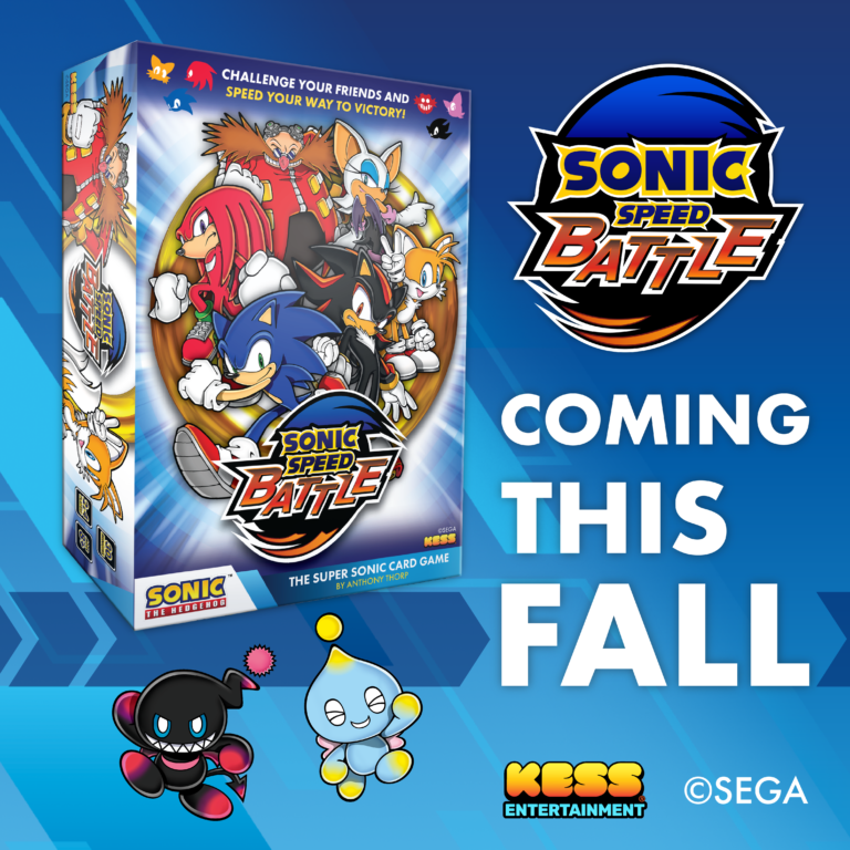 Read more about the article SEGA and KessCo Announce Second Sonic the Hedgehog Tabletop Game: Sonic Speed Battle