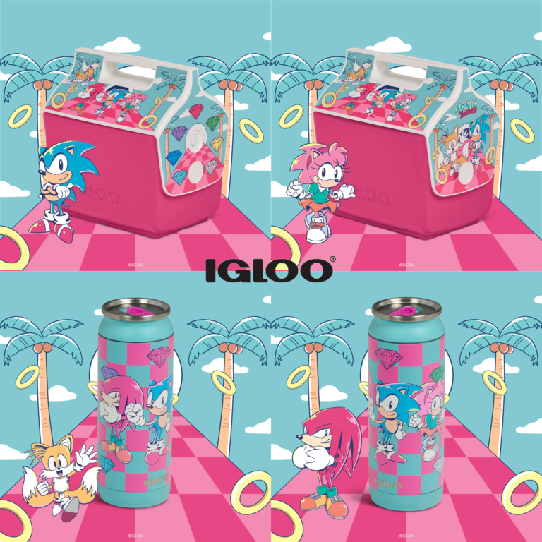 Read more about the article Igloo Coolers Releases New Nostalgia-Filled Sonic the Hedgehog Collection