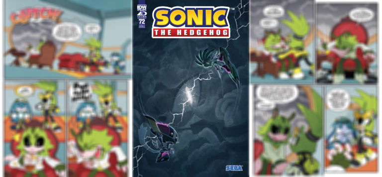 Read more about the article IDW Sonic the Hedgehog Issue 72 Preview Pages Released, Delayed to August 28