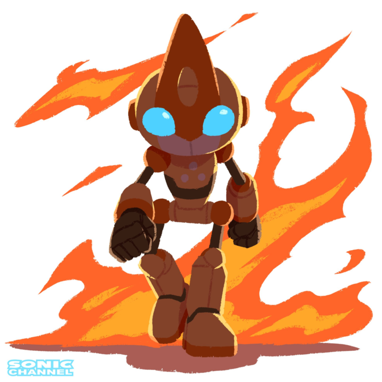 Read more about the article Sonic Channel Commemorative Illustration: The Ultimate Battle Robot, Emerl