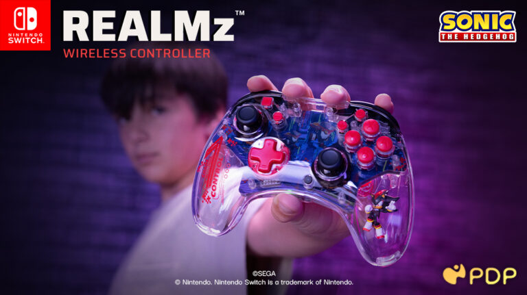 Read more about the article PDP Reveals New Sonic Realmz Wireless Controller: Shadow Space Colony ARK