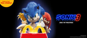Read more about the article Sonic Movie 3 McDonalds Collaboration Releasing in December With 12 Toys in Total