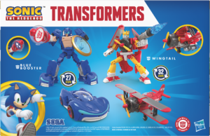 Read more about the article Sonic the Hedgehog X TRANSFORMERS Action Figures Announced