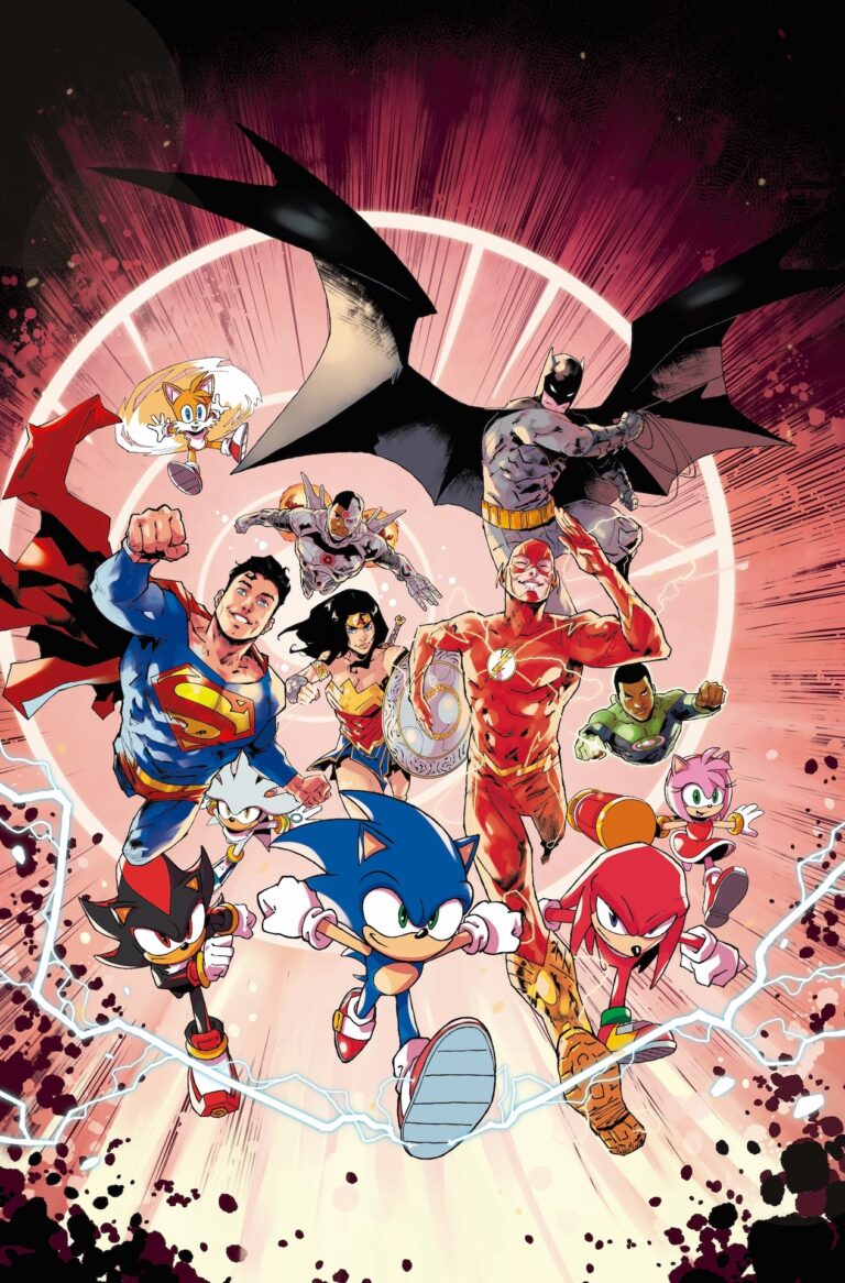 Read more about the article DC x Sonic Comic Crossover: Sonic & Justice League vs. Darkseid