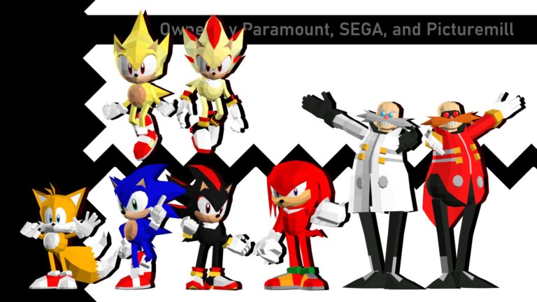 Read more about the article Sonic 3 End Credit Animator Reveals Behind-the-Scenes Details, Confirms Sonic the Fighters Model Origins